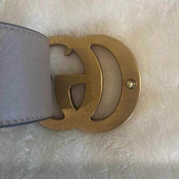 Gucci belt dusky pink size 65-85 - Picture 9 of 12